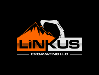 Linkus Excavating LLC  logo design by haidar