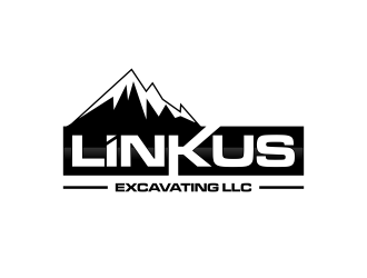 Linkus Excavating LLC  logo design by haidar
