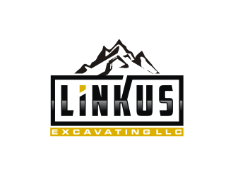 Linkus Excavating LLC  logo design by bricton