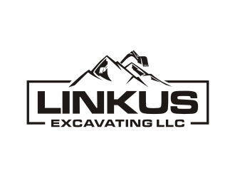 Linkus Excavating LLC  logo design by carman