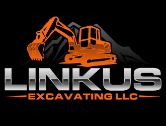 Linkus Excavating LLC  logo design by AamirKhan