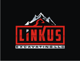 Linkus Excavating LLC  logo design by bricton