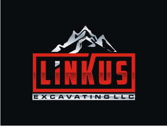 Linkus Excavating LLC  logo design by bricton
