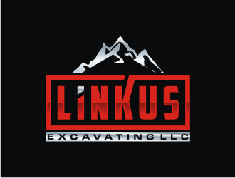 Linkus Excavating LLC  logo design by bricton