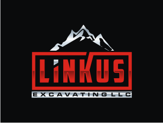 Linkus Excavating LLC  logo design by bricton