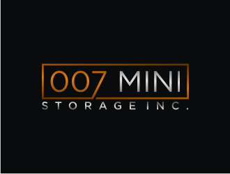 007 Mini Storage Inc. logo design by bricton