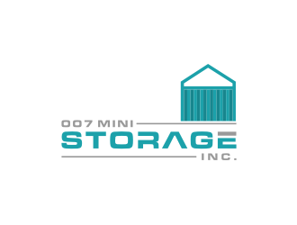 007 Mini Storage Inc. logo design by bricton