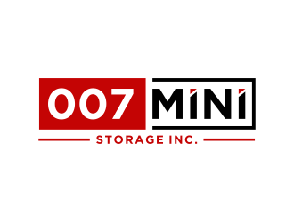 007 Mini Storage Inc. logo design by haidar