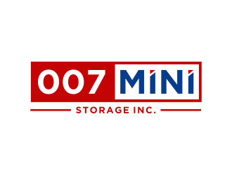 007 Mini Storage Inc. logo design by haidar