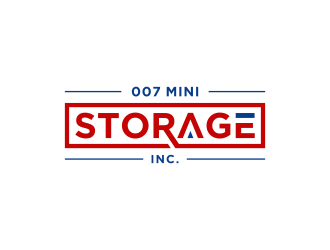 007 Mini Storage Inc. logo design by haidar