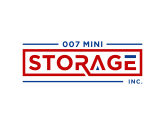 007 Mini Storage Inc. logo design by haidar