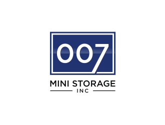 007 Mini Storage Inc. logo design by mbamboex
