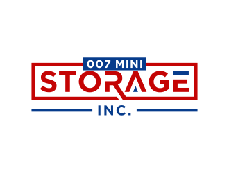 007 Mini Storage Inc. logo design by haidar