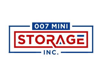 007 Mini Storage Inc. logo design by haidar