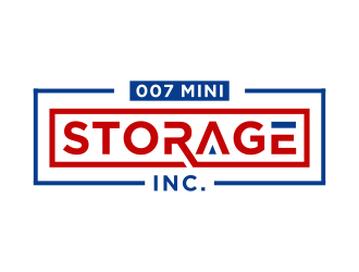 007 Mini Storage Inc. logo design by haidar