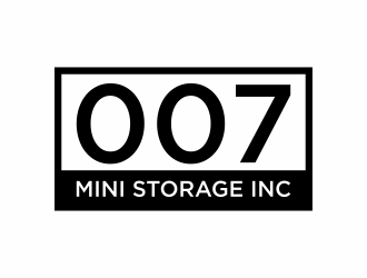 007 Mini Storage Inc. logo design by eagerly