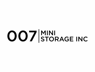 007 Mini Storage Inc. logo design by eagerly