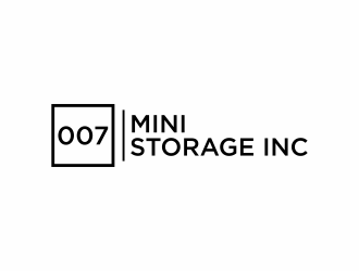 007 Mini Storage Inc. logo design by eagerly