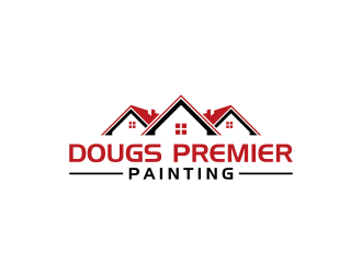 Dougs Premier Painting logo design by RIANW