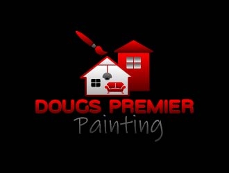 Dougs Premier Painting logo design by chumberarto