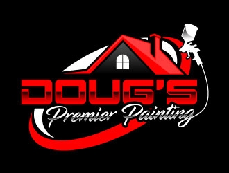 Dougs Premier Painting logo design by daywalker