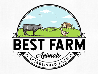 Best Farm Animals logo design by Optimus