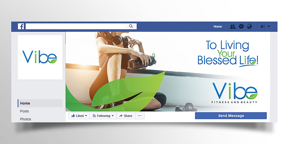 Vibe Fitness and Beauty  logo design by scriotx