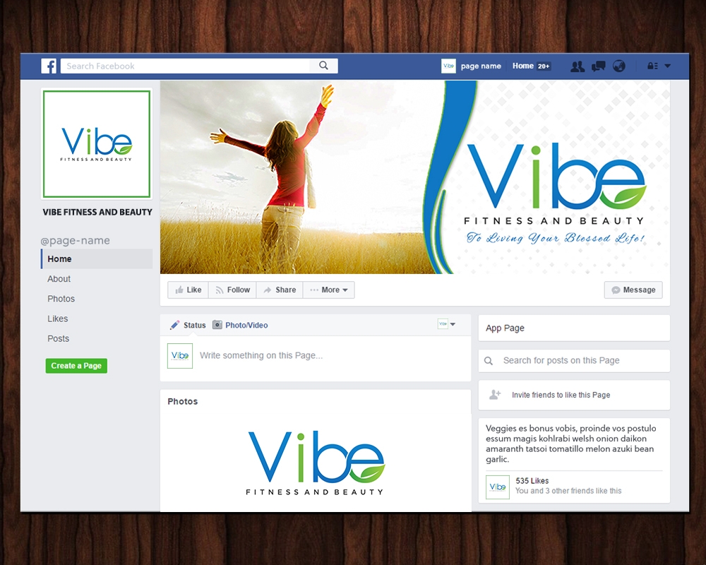 Vibe Fitness and Beauty  logo design by MastersDesigns