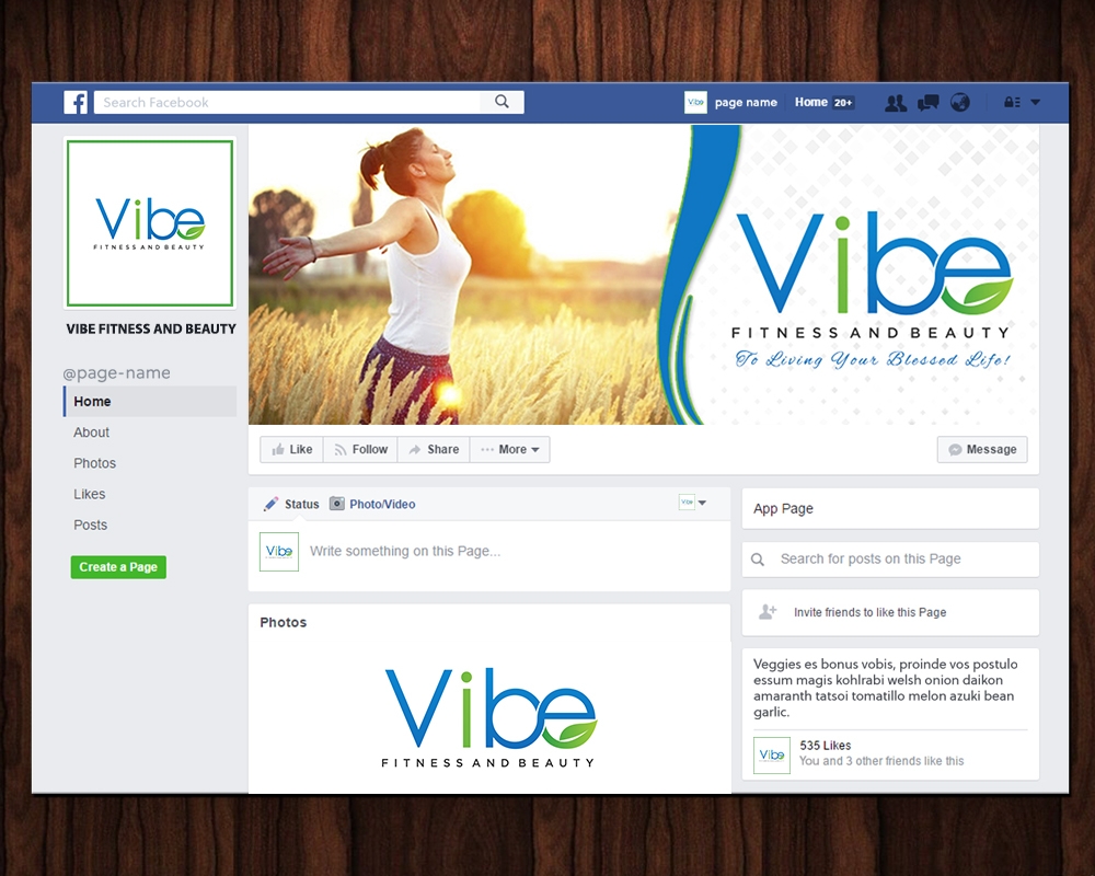 Vibe Fitness and Beauty  logo design by MastersDesigns