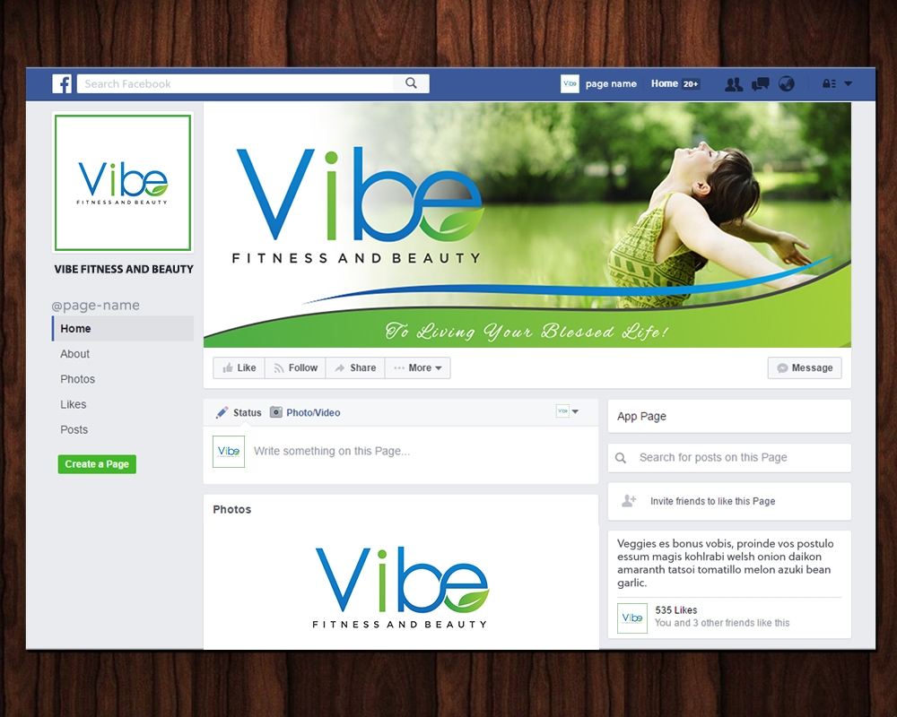 Vibe Fitness and Beauty  logo design by MastersDesigns