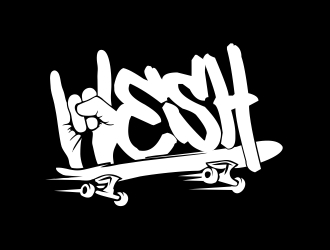 Hesh Skating logo design by madjuberkarya