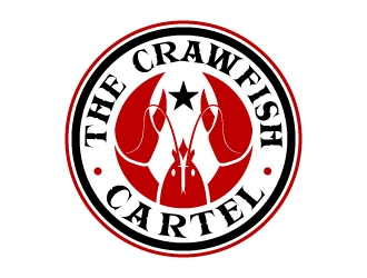 The Crawfish Cartel  logo design by jaize