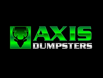 Axis Dumpsters  logo design by aura
