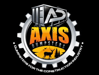 Axis Dumpsters  logo design by Suvendu