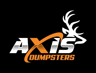 Axis Dumpsters  logo design by jaize