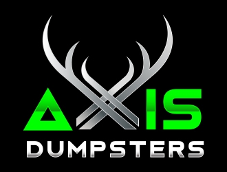Axis Dumpsters  logo design by Danny19