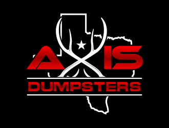 Axis Dumpsters  logo design by beejo