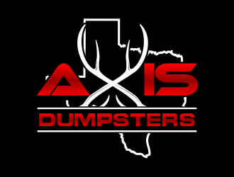 Axis Dumpsters  logo design by beejo