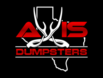 Axis Dumpsters  logo design by beejo