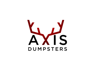 Axis Dumpsters  logo design by Garmos