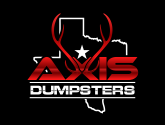 Axis Dumpsters  logo design by beejo
