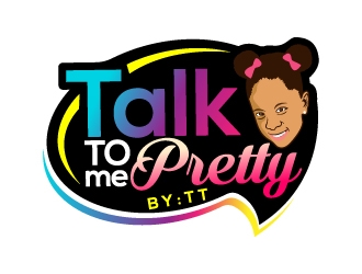 Talk To Me Pretty by.TT logo design by MUSANG