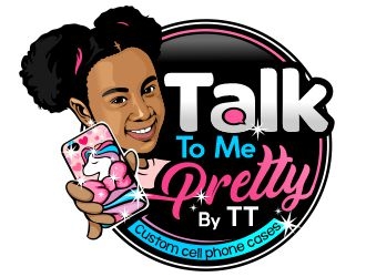 Talk To Me Pretty by.TT logo design by veron