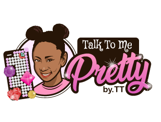 Talk To Me Pretty by.TT logo design by fries