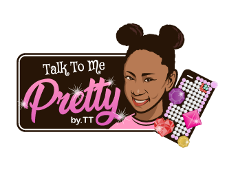 Talk To Me Pretty by.TT logo design by fries