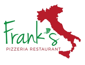Franks Pizzeria Restaurant logo design by gilkkj