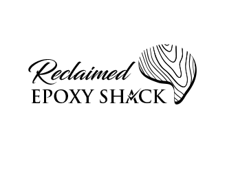 Reclaimed Epoxy Shack  logo design by BeDesign