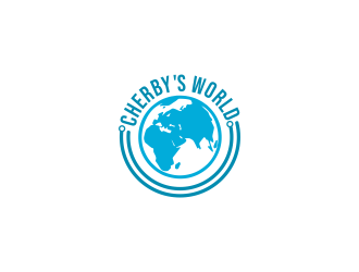 Cherbys World logo design by y7ce