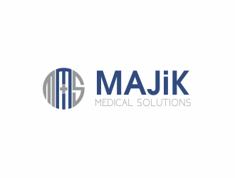 MAJiK Medical Solutions logo design by up2date
