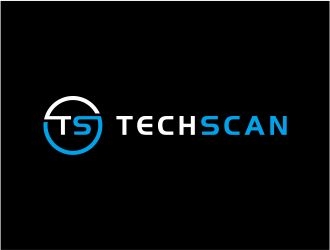 TECHSCAN logo design by boogiewoogie